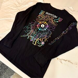 Meow Wolf Black Long Sleeve Tee
